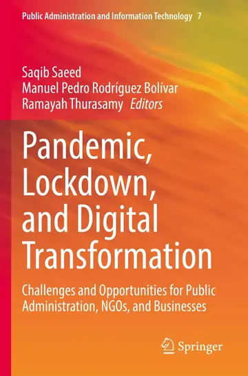 Cover of Pandemic, Lockdown, and Digital Transformation