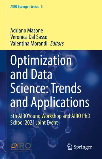 Cover of Optimization and Data Science - Trends and Applications