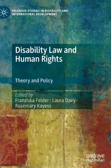 Cover of Disability Law and Human Rights