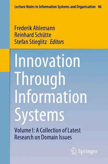 Cover of Innovation Through Information Systems