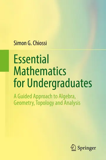 Cover of Essential Mathematics for Undergraduates