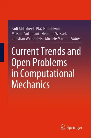 Cover of Current Trends and Open Problems in Computational Mechanics