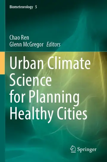 Cover of Urban Climate Science for Planning Healthy Cities