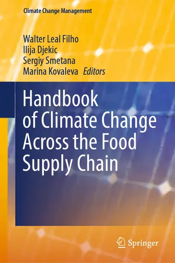 Cover of Handbook of Climate Change Across the Food Supply Chain