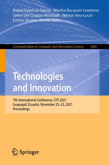 Cover of Technologies and Innovation