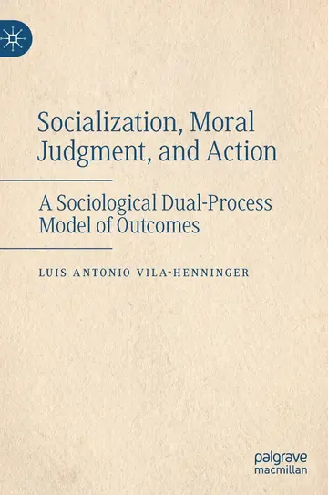 Cover of Socialization, Moral Judgment, and Action