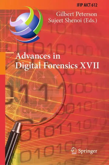 Cover of Advances in Digital Forensics
