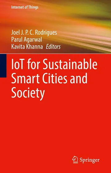 Cover of Iot for Sustainable Smart Cities and Society