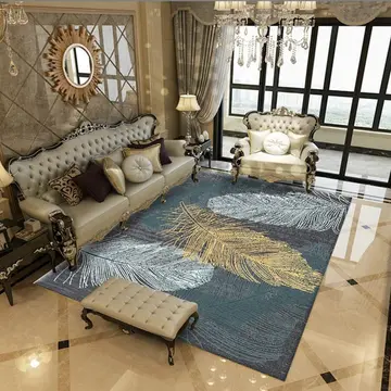 Cover of MOXIC Soft Abstract Art Living Room Area Rugs Rectangular Children Crawling Bedroom Rug Fleece Anti-Slip Carpets Nordic Feather Modern Home Decor Mats Indoor Outdoor Runners Nursery 3' X 5'