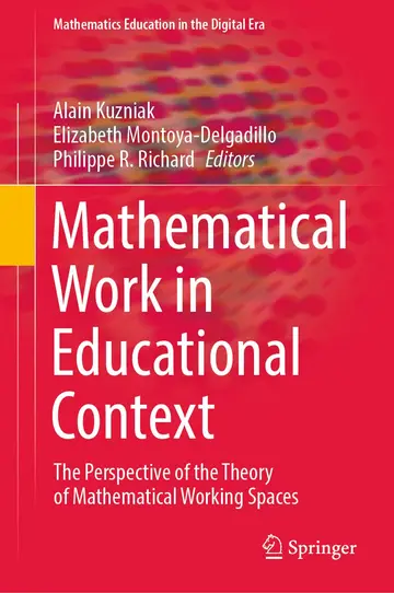 Cover of Mathematical Work in Educational Context