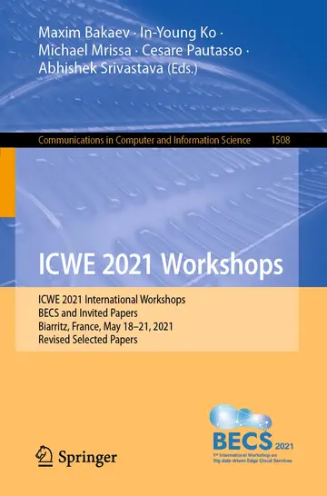 Cover of Icwe 2021 Workshops