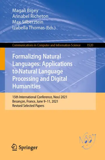 Cover of Formalizing Natural Languages