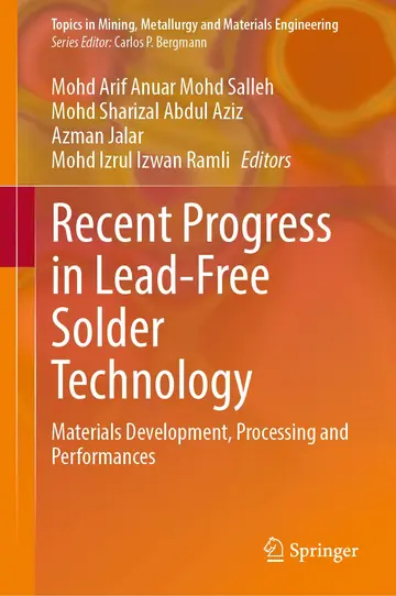 Cover of Recent Progress in Lead-free Solder Technology