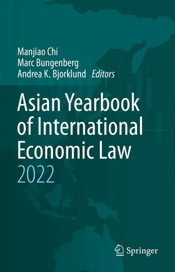 Cover of Asian Yearbook of International Economic Law 2022