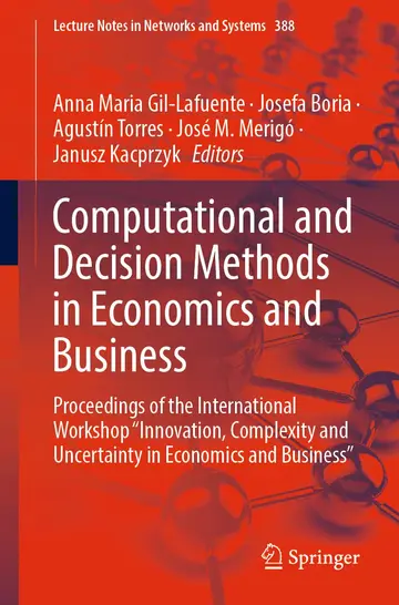 Cover of Computational and Decision Methods in Economics and Business