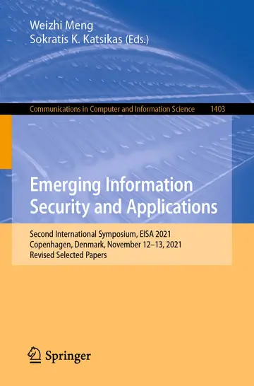 Cover of Emerging Information Security and Applications