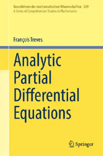 Cover of Analytic Partial Differential Equations