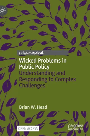 Cover of Wicked Problems in Public Policy