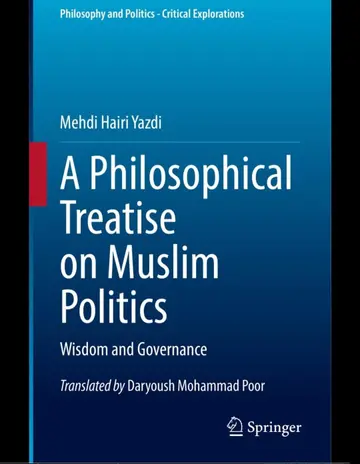 Cover of A Philosophical Treatise on Muslim Politics