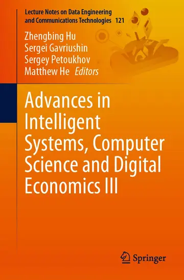 Cover of Advances in Intelligent Systems, Computer Science and Digital Economics (3)