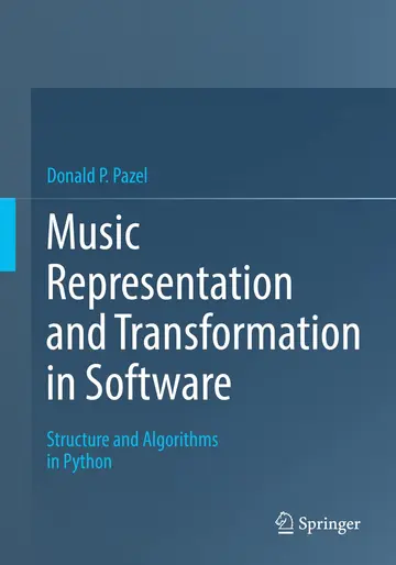 Cover of Music Representation and Transformation in Software