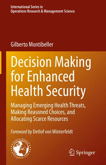 Cover of Decision Making for Enhanced Health Security