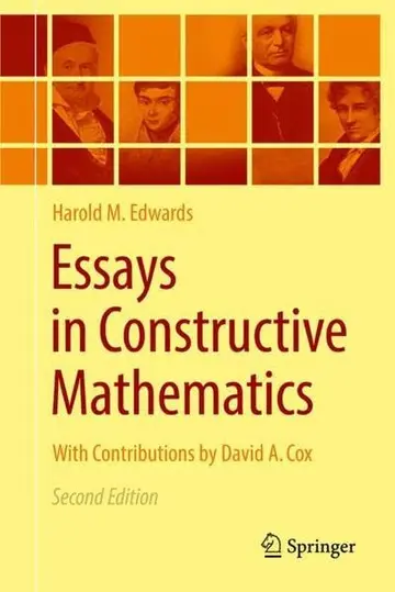 Cover of Essays in Constructive Mathematics