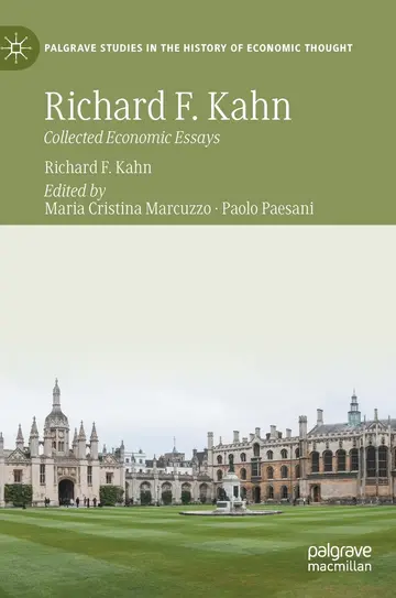 Cover of Richard F. Kahn