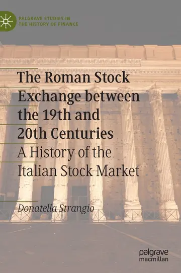 Cover of The Roman Stock Exchange Between the 19th and 20th Centuries