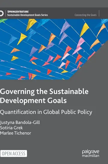 Cover of Governing the Sustainable Development Goals