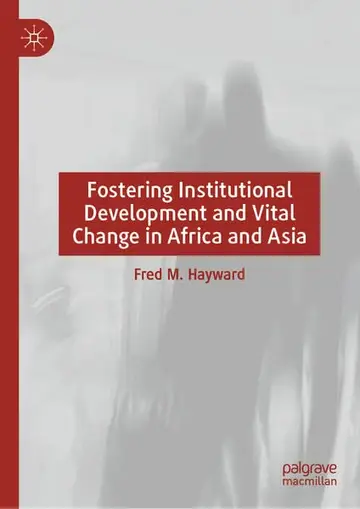 Cover of Fostering Institutional Development and Vital Change in Africa and Asia