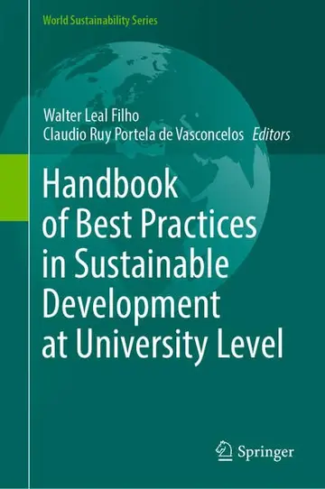 Cover of Handbook of Best Practices in Sustainable Development at University Level