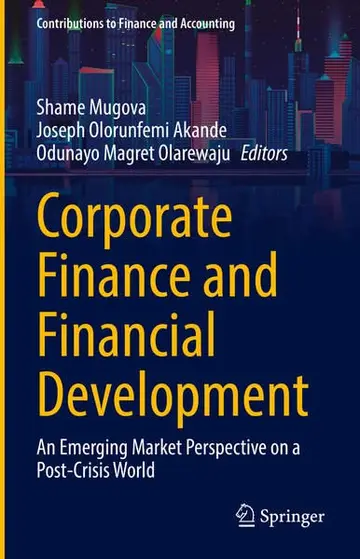 Cover of Corporate Finance and Financial Development