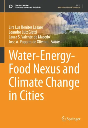 Cover of Water-Energy-Food Nexus and Climate Change in Cities