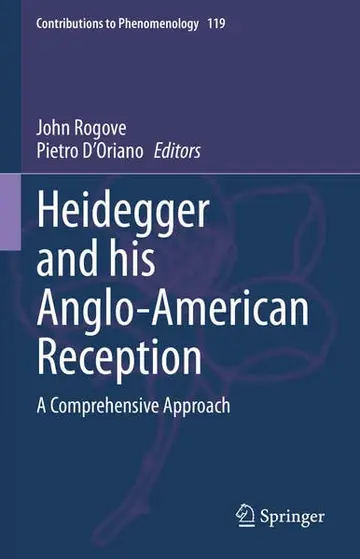 Cover of Heidegger and his Anglo-American Reception