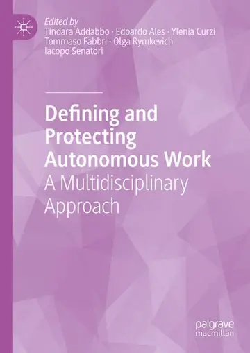 Cover of Defining and Protecting Autonomous Work
