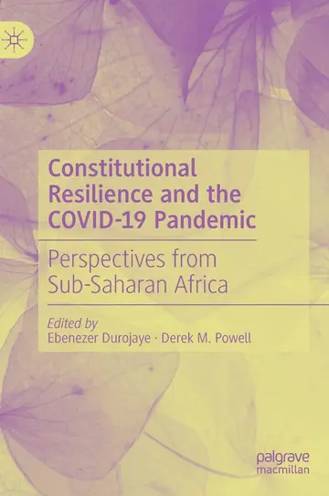 Cover of Constitutional Resilience and the Covid-19 Pandemic