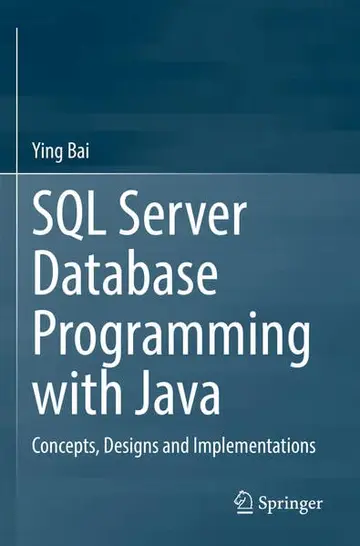 Cover of SQL Server Database Programming with Java