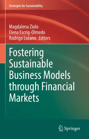 Cover of Fostering Sustainable Business Models through Financial Markets