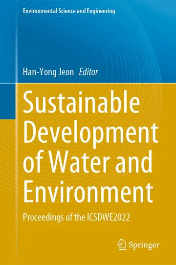 Cover of Sustainable Development of Water and Environment