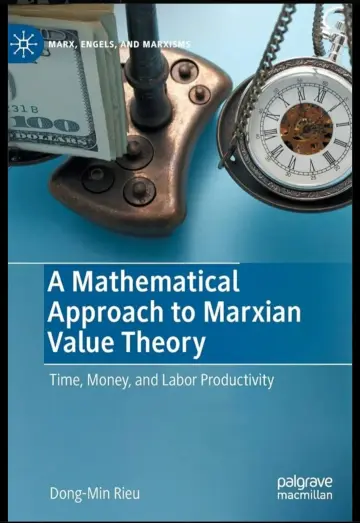 Cover of Mathematical Approach to Marxian Value Theory, Book