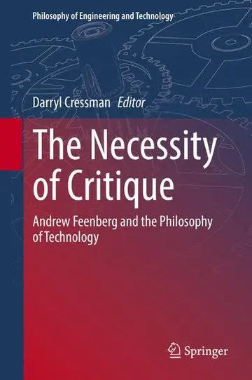 Cover of The Necessity of Critique