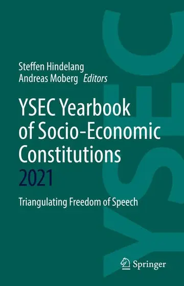 Cover of YSEC Yearbook of Socio-Economic Constitutions 2021