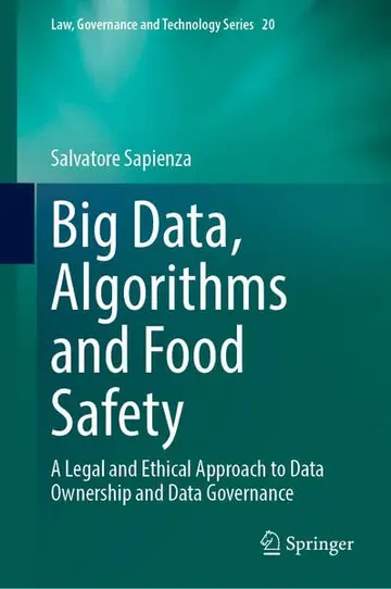 Cover of Big Data, Algorithms and Food Safety