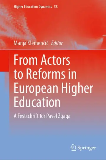 Cover of From Actors to Reforms in European Higher Education