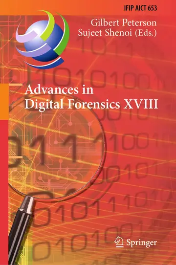 Cover of Advances in Digital Forensics