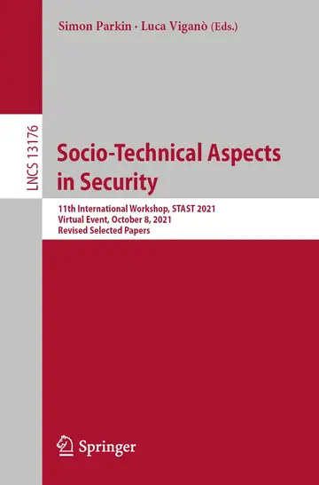 Cover of Socio-Technical Aspects in Security
