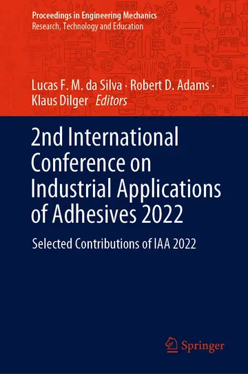 Cover of 2nd International Conference on Industrial Applications of Adhesives 2022