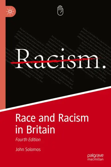 Cover of Race and Racism in Britain