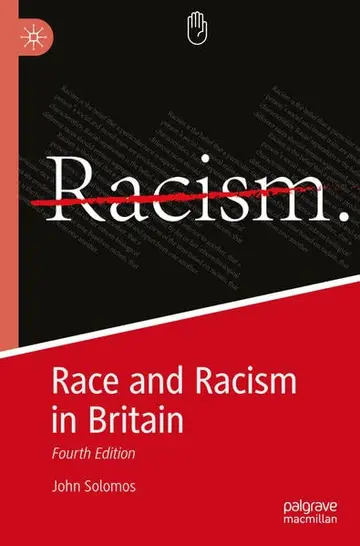 Cover of Race and Racism in Britain